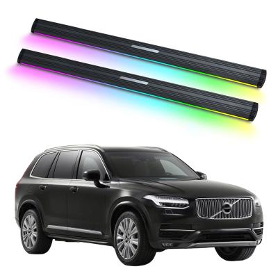 China Electric Power Side Step Running Board Electric Auto Neon Led Light For Volvo XC90 2015-2021 for sale