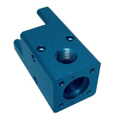 China Customized Precision Service CNC Aluminum Metal Milling Machining Block Anodized Aluminum Parts for sale