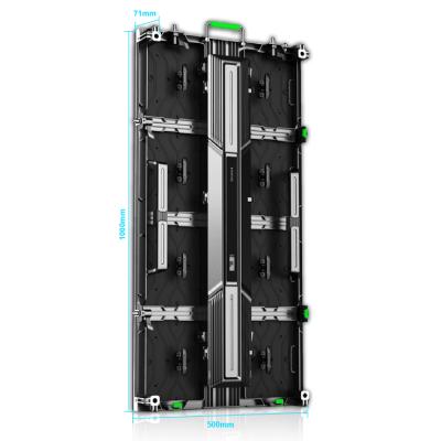 China Stage display ultra HD video led screen for concert led display video panel p4.81 led screen display outdoor led empty cabinet frame for sale