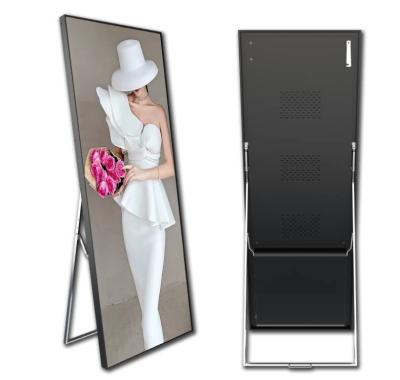 China Customized Indoor Led Display Size P5 LED Display Screen Panel Position/Empty Aluminum Poster Cabinet View/Iron Board Wallboard Advertising for sale