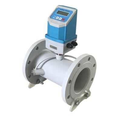 China rs485 flow meter flujo de agua of water output 20ma 4 water medidor de flujo ultrasonic for sale