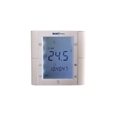 China Best Modern Digital Hotel FCU Thermostat Dual Zone Thermostats opentherm for sale