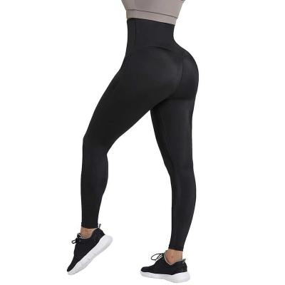 China Women Breathable Sauna Sweat Weight Loss Slimming Thermo Hot Trainer Yoga Gym Neoprene Pants Waist Leggings for sale