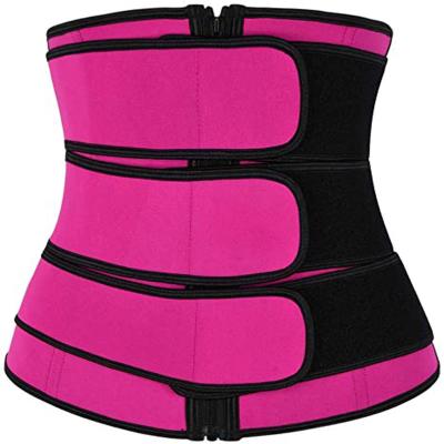 China Antibacterial Wholesale Waist Trainer For Women Triple Adhesive Pressure Strong Weight Loss And Abdomen for sale