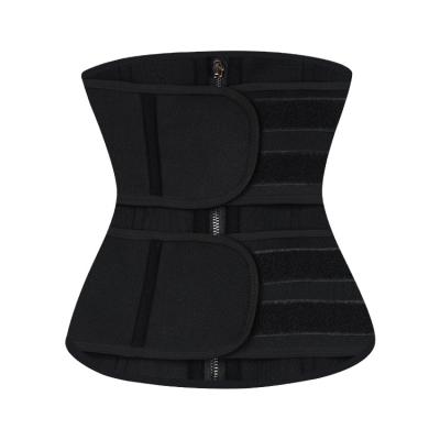 China Designer Double Pressure Belt Antibacterial Waist Trainer Corset With Multi-Bone Support Suitable For Women for sale