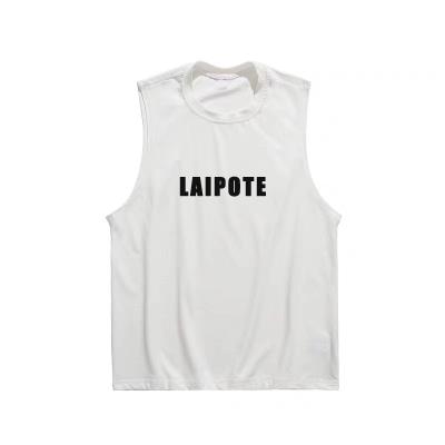 China 100%Cotton Breathable Summer Fitness Muscle Bodybuilding Gym Workout Custom Tank Top for sale