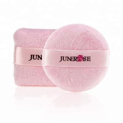 China Selling Cotton Warm Soft Pure Makeup Puff Loose Powder Puff With Portable Boxed Package for sale