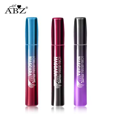 China 2021 New Beauty Water Resistant Trend Silica Gel 3D Mascara Vintage Eye Mascara Privater Glossy Curling Label for sale