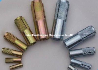 China White And Yellow Drop In Anchor Steel Material M10 Expansion Anchors for sale