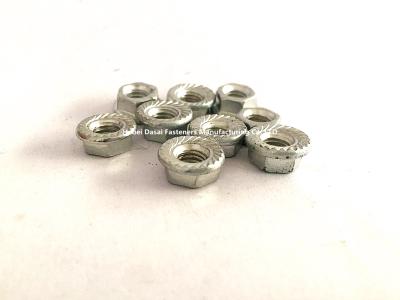 China Din 125 Steel Hex Nuts / 14mm Hex Nut Excellent Fastening Performance for sale