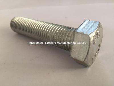 China Zinc Plate Surface Stainless Steel Hex Head Bolts , Stainless Steel Metric Bolts for sale