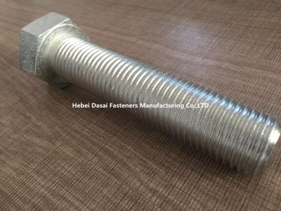 China Steel Structures Long Hex Head Bolts 150mm Length With Bigger Fastening Force for sale