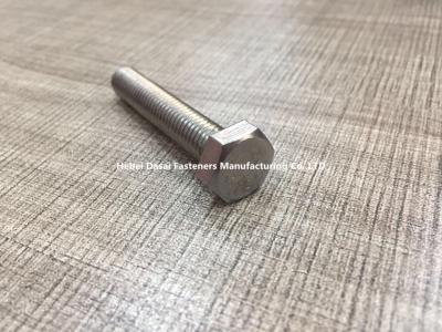 China Zinced Stainless Steel Hex Bolt / 304 Stainless Screws For Nuclear Power for sale