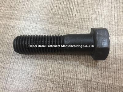 China 50mm Length Hexagon Head Screw , High Tensile Bolts Carbon Steel Material for sale