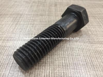 China High Strength Black Color Hex Head Screw For Building Industry Machinery for sale