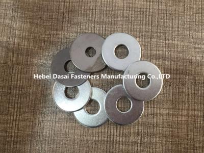 China Carbon Steel Flat Washers Grade 4.8 Din126 White Zinc Plated / HDG Finish for sale