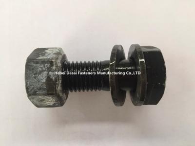 China Highway Bridges Structural Steel Bolts And Nuts M12 - M30 Size DIN 7990 for sale