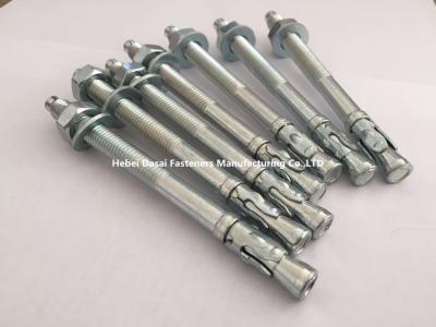 China Hot Dip Galvanized Concrete Wedge Bolt 50mm - 300mm Length M6 - M20 Size for sale