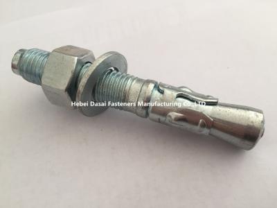 China High Precision Wedge Anchor Bolt 30 - 350mm Length And Customized Design Size for sale