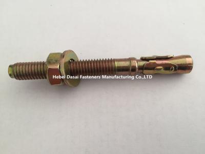 China Concrete Expansion Anchors Concrete Wedge Bolt Fast Easy Installation for sale