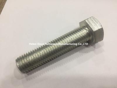 China Hot Galvanized Hex Bolts Corrosion Resistance For High - Rise Steel Structure for sale