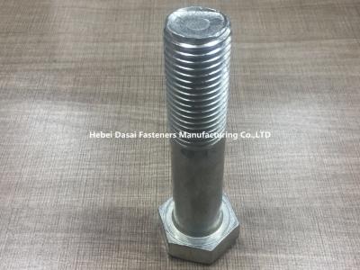 China Half Thread Galvanized Hex Bolts Din 931 Carbon Steel White Zinc For Structures for sale