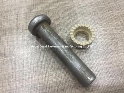 China Plain Finish Concrete Shear Studs / Metal Deck Shear Studs Professional Tripod Type for sale