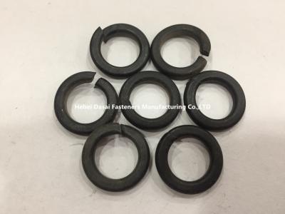 China 2 Mm Height Carbon Steel Spring Washer Black Oxide Finish For Railways for sale