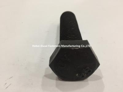 China Stamping Process Metric Hex Head Screws Black Color With High Performance for sale