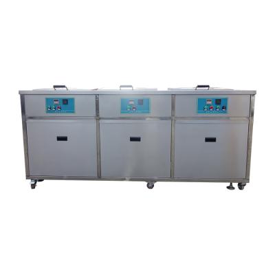 China Garment Shop 3 Tanks Ultrasonic Multi-tank Workshop Cleaner Industrial Cleaning Machine for sale