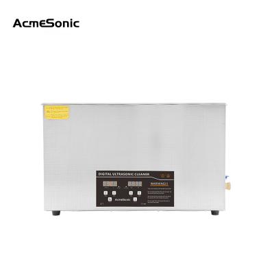 China Ultrasonic Cleaning Equipment 304 Metal 600 Power Stainless Steel Tank Industrial Ultrasonic Cleaner 30l for sale