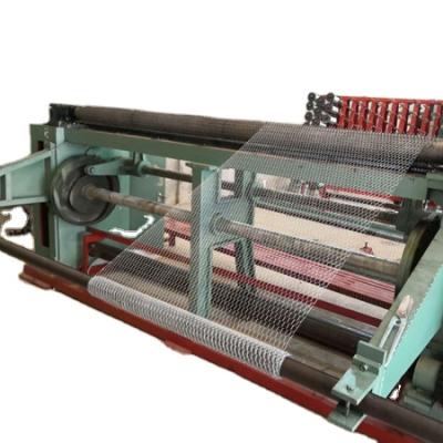 China Factory Positive And Negative Twisted Hexagonal Wire Mesh Netting Machine for sale