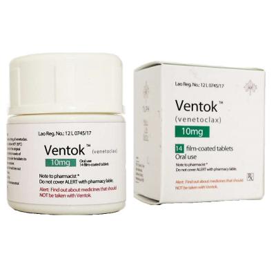 China 14 Cápsulas Venetoclax 10 mg Comprimidos Venetoclax Tratamento de Linfoma Medicamentos à venda