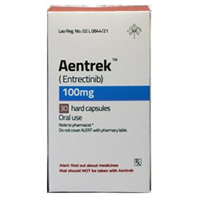 China 100mg Entrectinib Aentrek Small Cell Lung Cancer Medications for sale