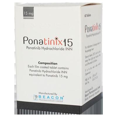 China 15 mg Ponatinib 60 cápsulas Leucemia Linfocítica Tratamento de Câncer à venda