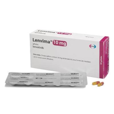 Cina 30 Capsule 10 mg Lenvatinib Farmaci per il carcinoma a cellule renali Lenvima-10 in vendita