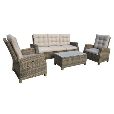 China Nice Design Modern Rattan Sofa Style Sofa Patio Furniture Sets Wicker Rattan Sofas Outdoor Garden Furniture for sale