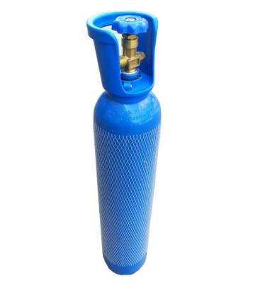 China Clinic High Pressure Refillable Steel Emergency Valve Reservoir Bottle Oxygen Gas Medical Oxygen Cylinder for sale