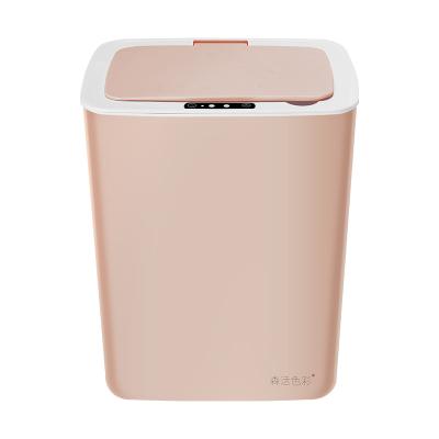 China Household Smart Automatic Induction Sustainable Mute Indoor Trash Bin Electric Refilling Box for sale