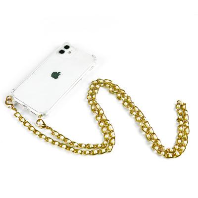 China Wholesale Shockproof Pearl Chain Necklace Cross - Body Phone Case For iphone 13 pro X XS 7 8 plus Cell Phone Covers for sale