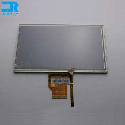 China Resistive touch screen 7 inch 800x480 tft lcd display panel 165.75 x 105.39 x 3.4 for sale