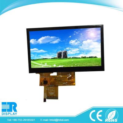 China 800x480 resolution 40 terminal 5 inch tft lcd panel 5 inch tft lcd display for sale