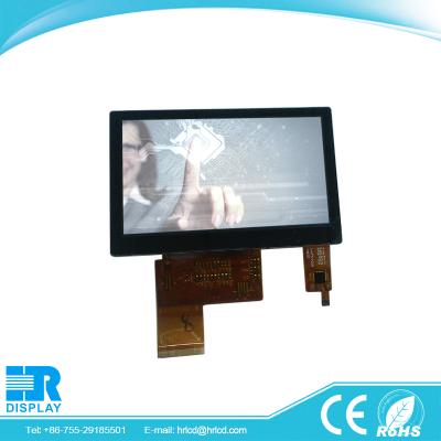 China IPS LCD Panel 4.3 Inch 480x272 With Capacitive Touch Replacement LCD Screen Gps 105.4 x 67.1 x 4.05 for sale