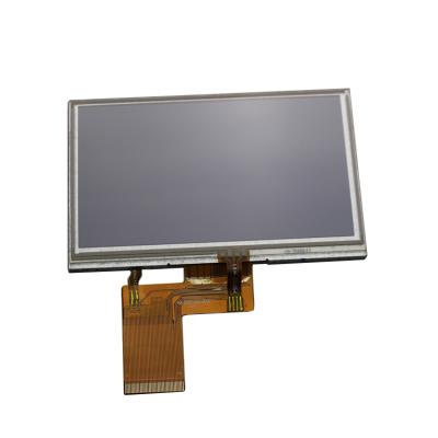 China 4.3 inch 480x272 tft lcd display module screen with resistive touch screen 4.3