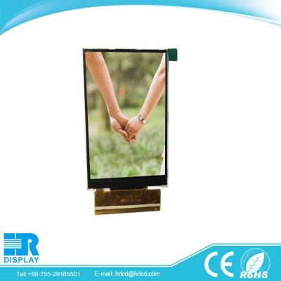 China 3.5 inch 240x400 high brightness tft lcd, ILI9327 controller 53.0 x 89.85 x 2.35 for sale