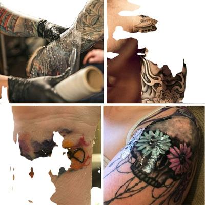 China Hotsale tattoo accessories tattoo protective film 10cm*10m transparent waterproof QY-TTPTFLM2022-01 for sale