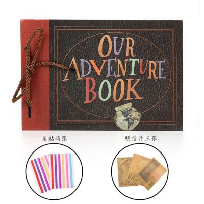 China DIY Wrapping Paper Lanyard Loose-leaf Set DIY Yicheng Wrapping Paper Amazone Retro Photo Album Hot Adventure Travel Album for sale