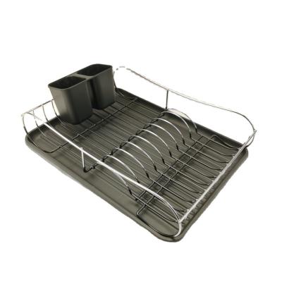 China Traditional Kitchen Dish Drying Rack Metal Dish Drying Racks Above Sink For Storing Dishes for sale