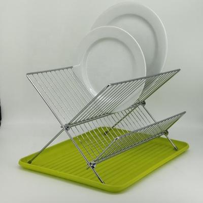 China Sustainable Dish Drainer Rack High Quality Stainless Steel For Kitchenware Storage for sale