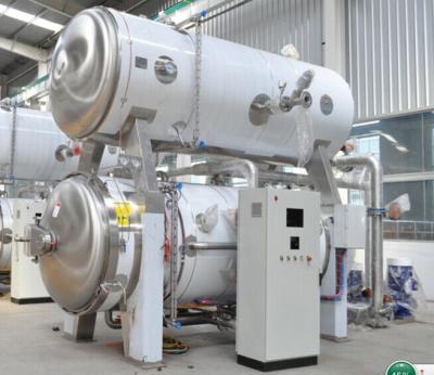 China 2.2-9.6 Chicken Water Immersion Retort Sterilizer Autoclave for sale